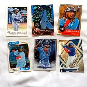 Vladimir Guerrero Jr. Blue Jays 6 Card Lot
